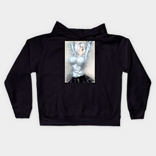 Hamakaze Anime Watercolor Kids Hoodie